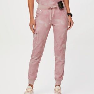 New Figs Pink Marbled Zamora XL/P Cute color!